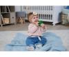 Baby Grasping Toy with Teething Leaf