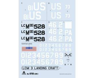 LCM 3 Landing Craft Mechanized Model Kit 1:35