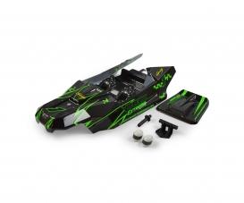 1:8 Virus-Ex Bodyset, boat body, green
