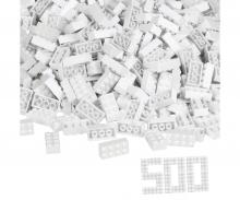 Blox 500 briques blanches 8 plots en vrac