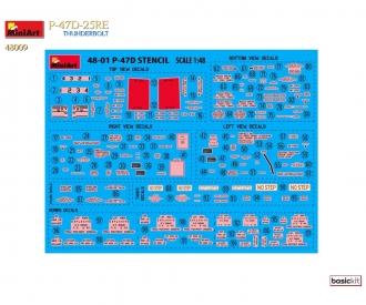 1:48 P-47D-25RE Thunderbolt Basis Kit