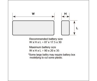 KO Battery Stand Unit (BlackSP) EX-NEXT