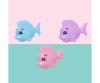 EL Sirène et Poisson 3 Asst