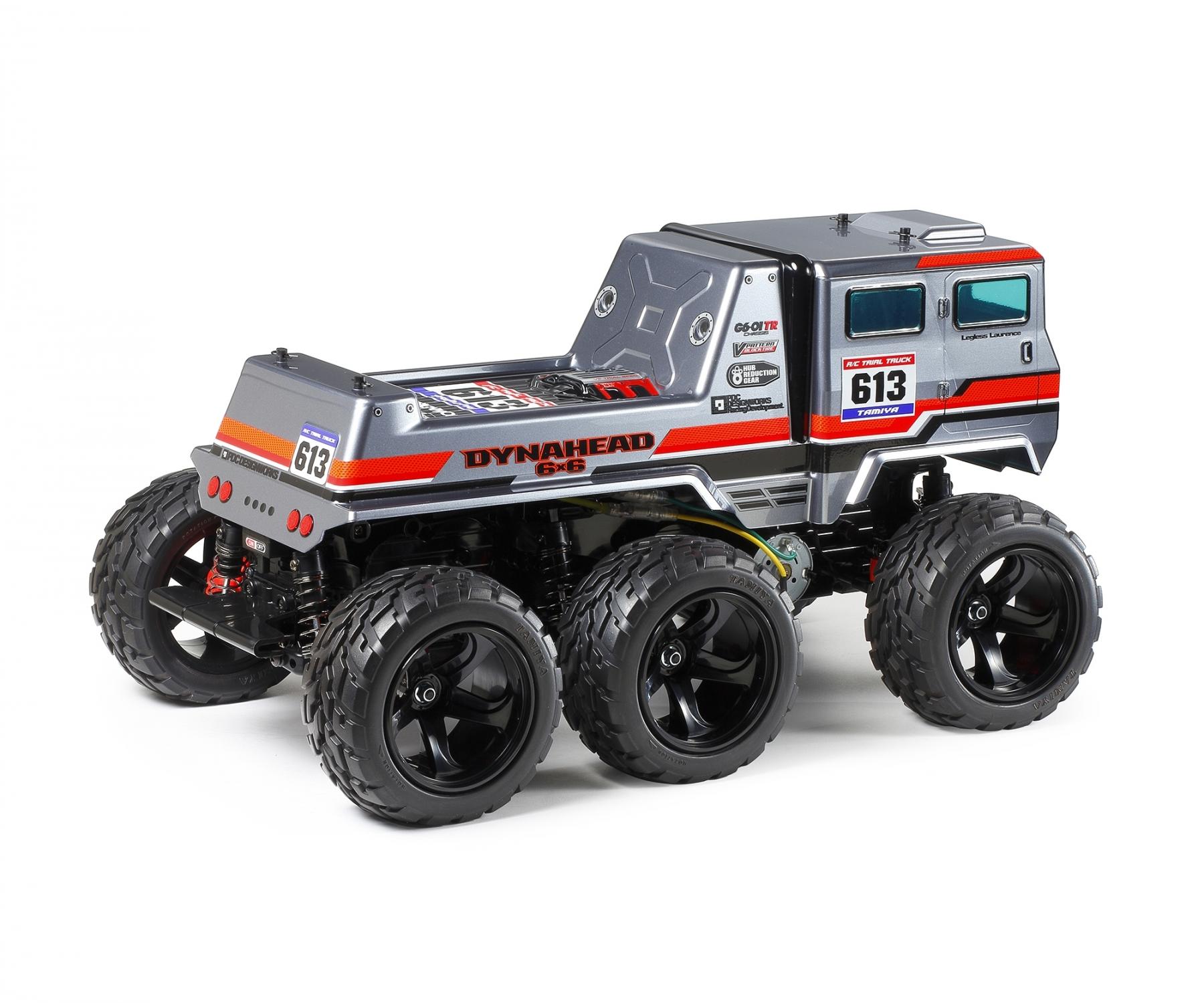 ホビーラジコン TAMIYA DYNAHEAD 6x6 タミヤ 電動RCカーシリーズ 1/18RC ダイナヘッド6x6（G6-01TR