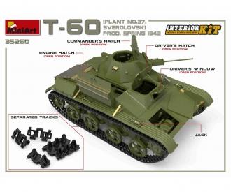 1:35 T-60 Plant No.37 Spring 1942 Inter.