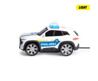 BMW XM Police Racer Cable-Control Car 13 cm