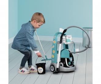 Chariot de Ménage + Aspirateur