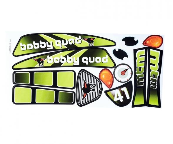 Jeu d'autocollants Bobby-Quad-Racing