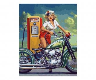 Route 66 - peinture par numéros