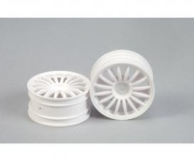1:10 16-Sp. Wheel, wheel set, white 26 mm