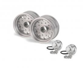 1:14 Alum. Wheels, trailer wheels, 2-piece