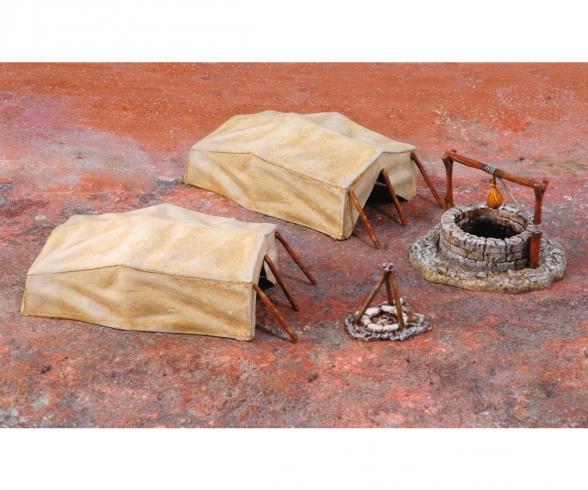 1:72 Desert Well and Tents