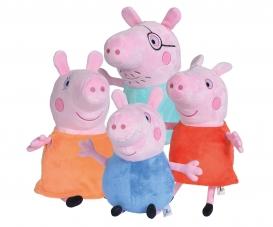 Peppa Pig Plush, 4-ass.