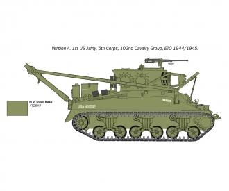 Italeri M32 Recovery Vehicle Model Kit 1:35