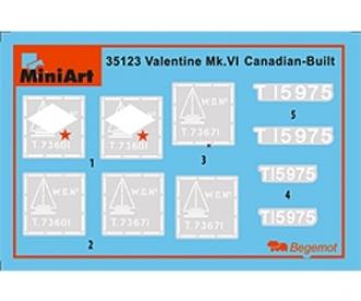 1:35 Valentine Mk.6 Canad. Frühe Prod.