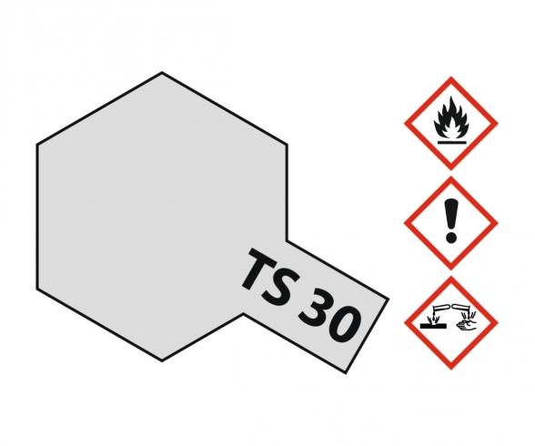 TS-30 Metallic Silver Gloss, spray paint, 100 ml
