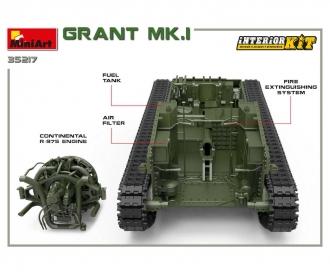 1:35 Grant Mk.I w/Interior Kit