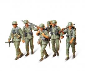 1:35 WWII Fig.-Set MG-Trupp i.Manöver(5)