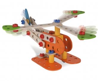 Constructor Biplane 4-in-1 Building Set