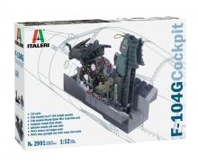 Italeri 1:12 F-104G Cockpit Model Kit