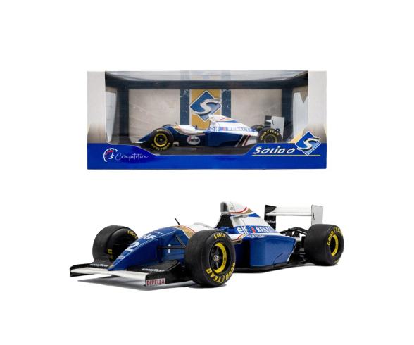 Williams FW16, voiture miniature en métal moulé sous pression, 1:18