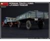 1:35 Ger. Truck L1500S w/Cargo Trailer