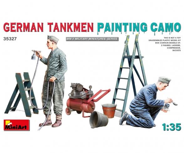 1:35 Fig. Ger. Tankmen (2)Painting  Camo