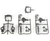 DF-02 B-Parts Upright/Steering Arm Spare Set