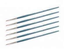 Italeri Round Brush 0 Synthetic Brown Brush