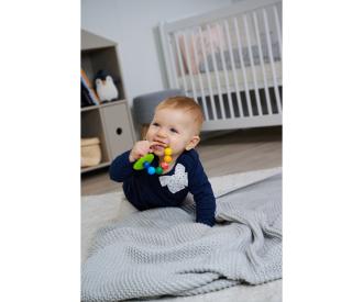 Baby Grasping Toy and Teether with Beads