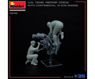 1:35 U.S. Tank Rep. Crew w. W-670 Engine