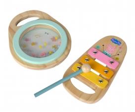 Peppa Pig Holz-Musikset, 2-tlg.