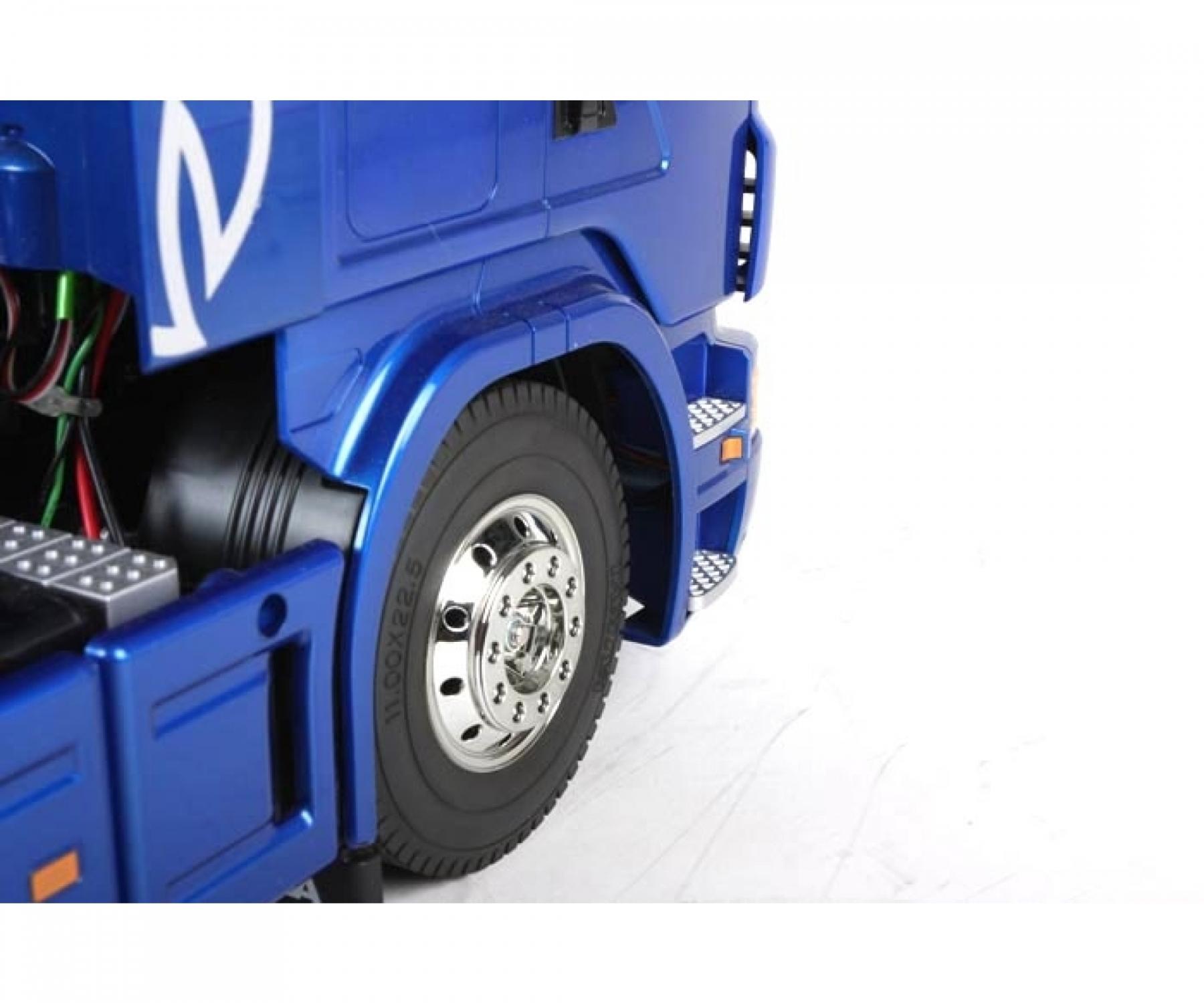 1:14 RC Scania R620 6x4 Highl.blau lack. online kaufen | Tamiya