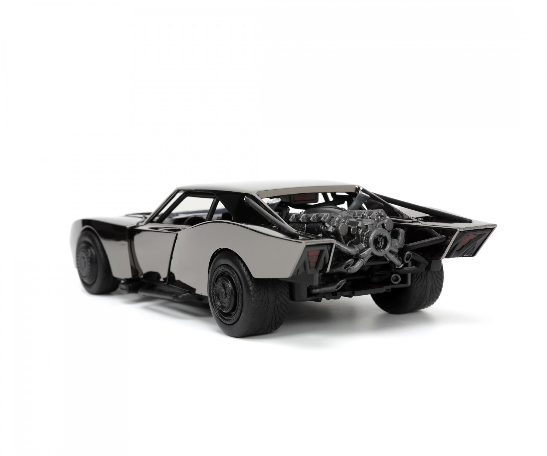 Batmobile Pressofusa Jada Toys 1:32 Da The Batman 2022 - Edizione Limitata Nero Opaco, Nuovo In Scatola