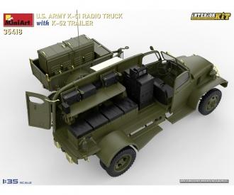 1:35 US Radio Truck K-51 w/ trailer K-52