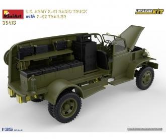 1:35 US Radio Truck K-51 w/ trailer K-52