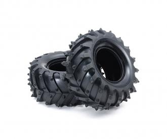 Monster Truck Tires Wild Dagger 2-Pack RC Spares