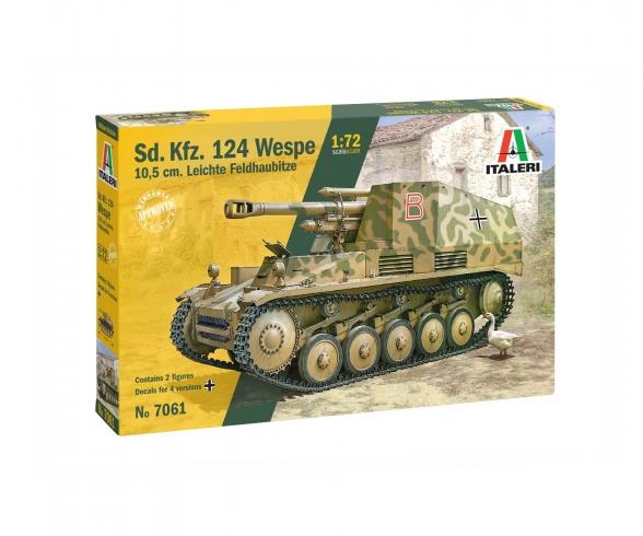 1:72 Sd.Kfz.124 Wespe 10.5cm