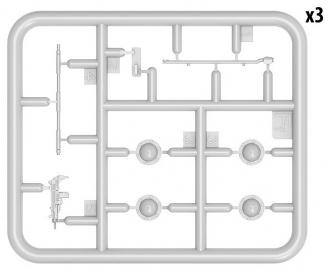 1:35 SLA APC T-54 m Lame de déneigement/intérieur