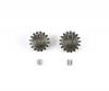 Pinion Gear-Set 16/17T Alu M0.6 for RC Chassis