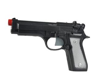 Kugelpistole mit Munition, 3-sort.