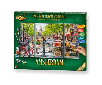Amsterdam Triptychon – Malen nach Zahlen