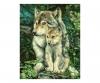 Mother Wolf 24 x 30 cm - Painting by Numbers