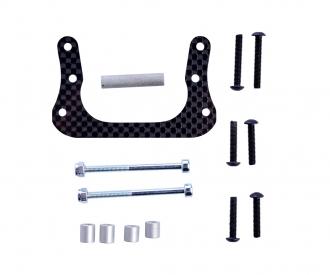 DT03 brace shock tower front carbon 2mm