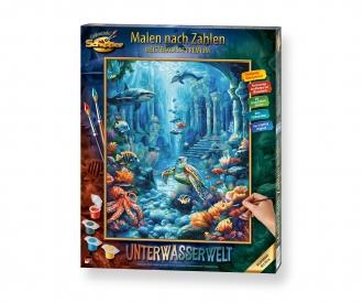 Underwater World Painting by Numbers