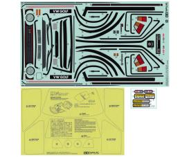 1:10 VW Golf II GTI 16V Sticker Bag, decal set
