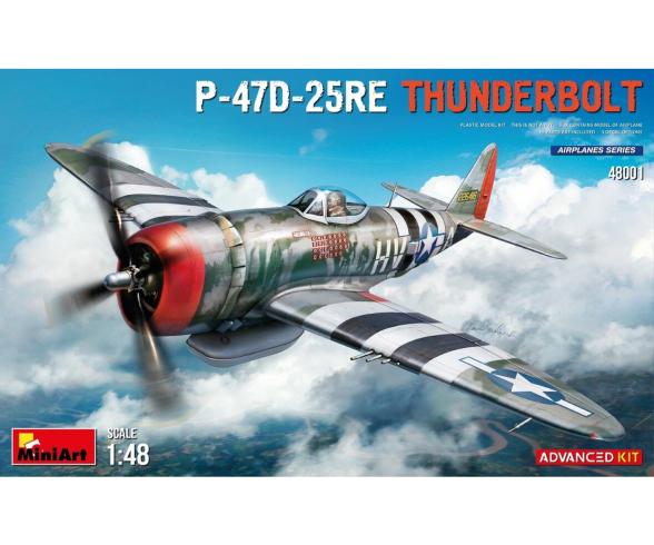 MiniArt P-47D-25RE Thunderbolt Model Kit 1:48
