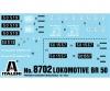 Locomotive BR50 Model Kit 1:87 with Tender