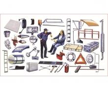 Italeri Truck Shop Accessories Model Kit 1:24