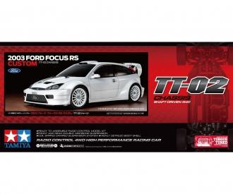 1:10 RC Ford Focus RS Custom TT-02 online kaufen | Tamiya